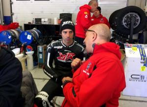 Марко Меландри тестирует супербайк MV Agusta