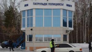 ДПС переведена на усиленный режим из-за сильного гололеда в СКО
