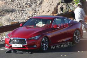 Новое купе Infiniti Q60 сфотографировали за несколько месяцев до премьеры