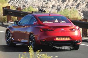 Шпионские снимки Infiniti Q60 2016 года 