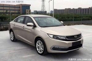 Китайский седан Geely Emgrand EC7 нового поколения сфотографировали без камуфляжа