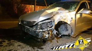 В Алматы водитель Toyota скончался в ДТП