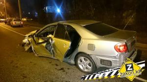 В Алматы водитель Toyota скончался в ДТП