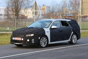 Шпионские снимки Kia Optima Sportswagon 2017 года 