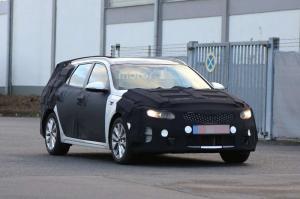 Шпионские снимки Kia Optima Sportswagon 2017 года 
