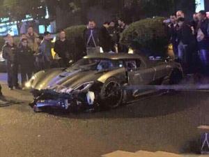 В Китае произошло ДТП с участием эксклюзивного гиперкара Koenigsegg Agera R