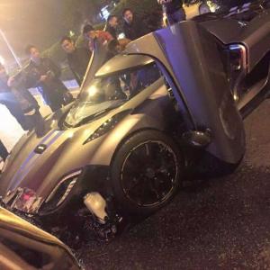 В Китае произошло ДТП с участием эксклюзивного гиперкара Koenigsegg Agera R 