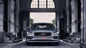 Первые снимки Volvo S90 2016 года 