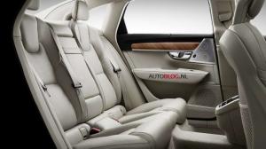 Первые снимки Volvo S90 2016 года 