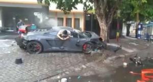 Водитель суперкара Lamborghini сбил троих человек и продолжил набирать СМС!
