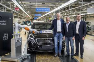 Mercedes выпустил 20-миллионный автомобиль в Зиндельфингене