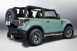 Следующий Land Rover Defender станет пикапом