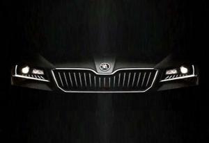 Тизеры нового Superb от Skoda