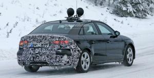 Шпионские снимки Audi A3 Sedan 2016 года 