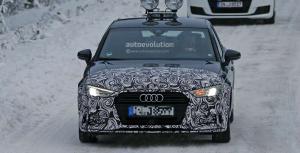 Шпионские снимки Audi A3 Sedan 2016 года 