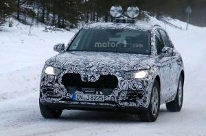 Audi вывела на зимние тесты новый Q5