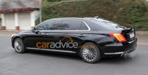 Шпионские снимки Genesis G90 LWB 2016 года 