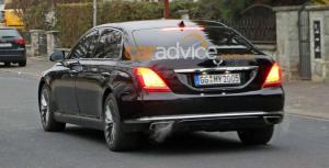 Шпионские снимки Genesis G90 LWB 2016 года 