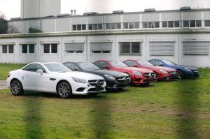 Mercedes-Benz SLC потерял весь камуфляж