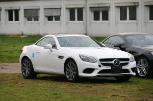 Шпионские снимки Mercedes-Benz SLC-Class 2016 года 