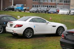Шпионские снимки Mercedes-Benz SLC-Class 2016 года 