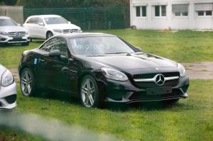 Шпионские снимки Mercedes-Benz SLC-Class 2016 года 
