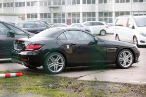 Шпионские снимки Mercedes-Benz SLC-Class 2016 года 