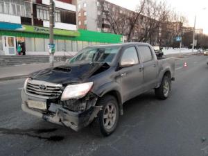 В Минске Toyota сбила пешехода. Мужчина в реанимации