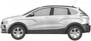 Патентные изображения Lada XRAY Cross 