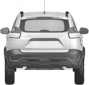 Патентные изображения Lada XRAY Cross 