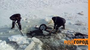 Тело мужчины обнаружили в утонувшей машине в ЗКО 