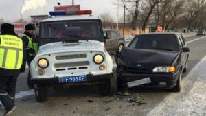 В Усть-Каменогорске за один день произошло два ДТП с участием полицейских