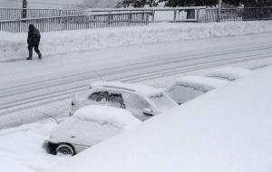 Большое количество снега, выпавшего в Крыму, спровоцировало множественные ДТП
