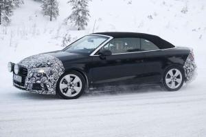 Шпионские снимки Audi A3 Cabrio 2017 года 