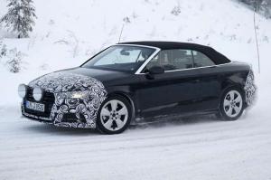 Шпионские снимки Audi A3 Cabrio 2017 года 