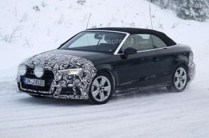 Шпионские снимки Audi A3 Cabrio 2017 года 