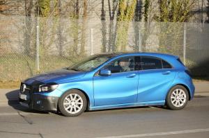 Шпионские снимки Mercedes-Benz A-Class 2016 года 
