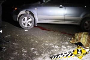 В Алматы водитель Mitsubishi переехал пешехода 