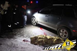 В Алматы водитель Mitsubishi переехал пешехода 