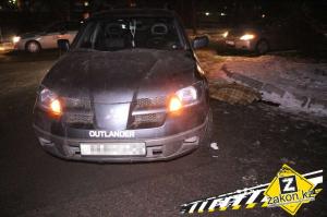 В Алматы водитель Mitsubishi переехал пешехода 