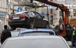 Платная эвакуация приносит неплохой доход в бюджет