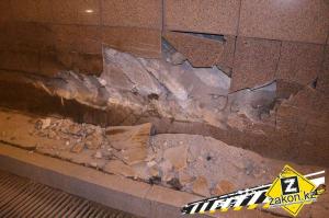 В Алматы водитель скрылся после совершения серьезного ДТП 