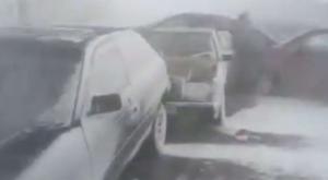 Массовое ДТП произошло в Карагандинской области