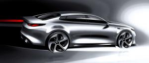Скетч нового поколения Kia Optima 