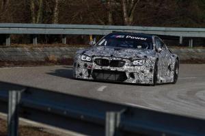 Шпионские снимки BMW M6 GT3 2016 года 