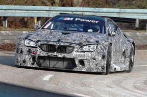 Шпионские снимки BMW M6 GT3 2016 года 