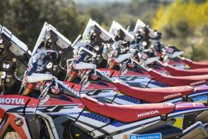 Команда HRC Dakar Rally 2016 