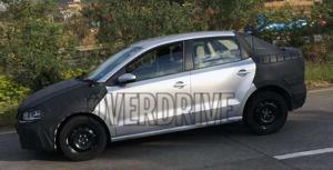 Шпионские снимки Volkswagen Ameo 2017 года 