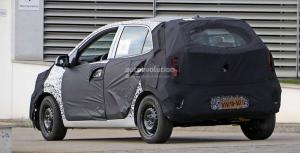 Шпионские снимки Kia Picanto 2017 года 