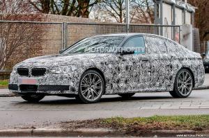 Опубликованы первые снимки новой BMW 5-Series